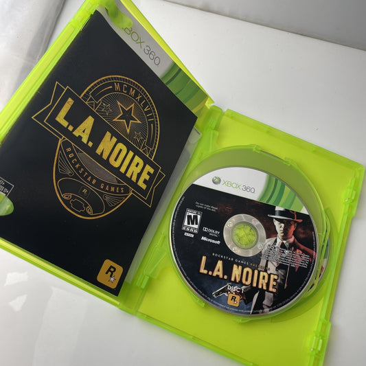 L.A. Noire (Xbox 360) White Label CIB COMPLETE & TESTED