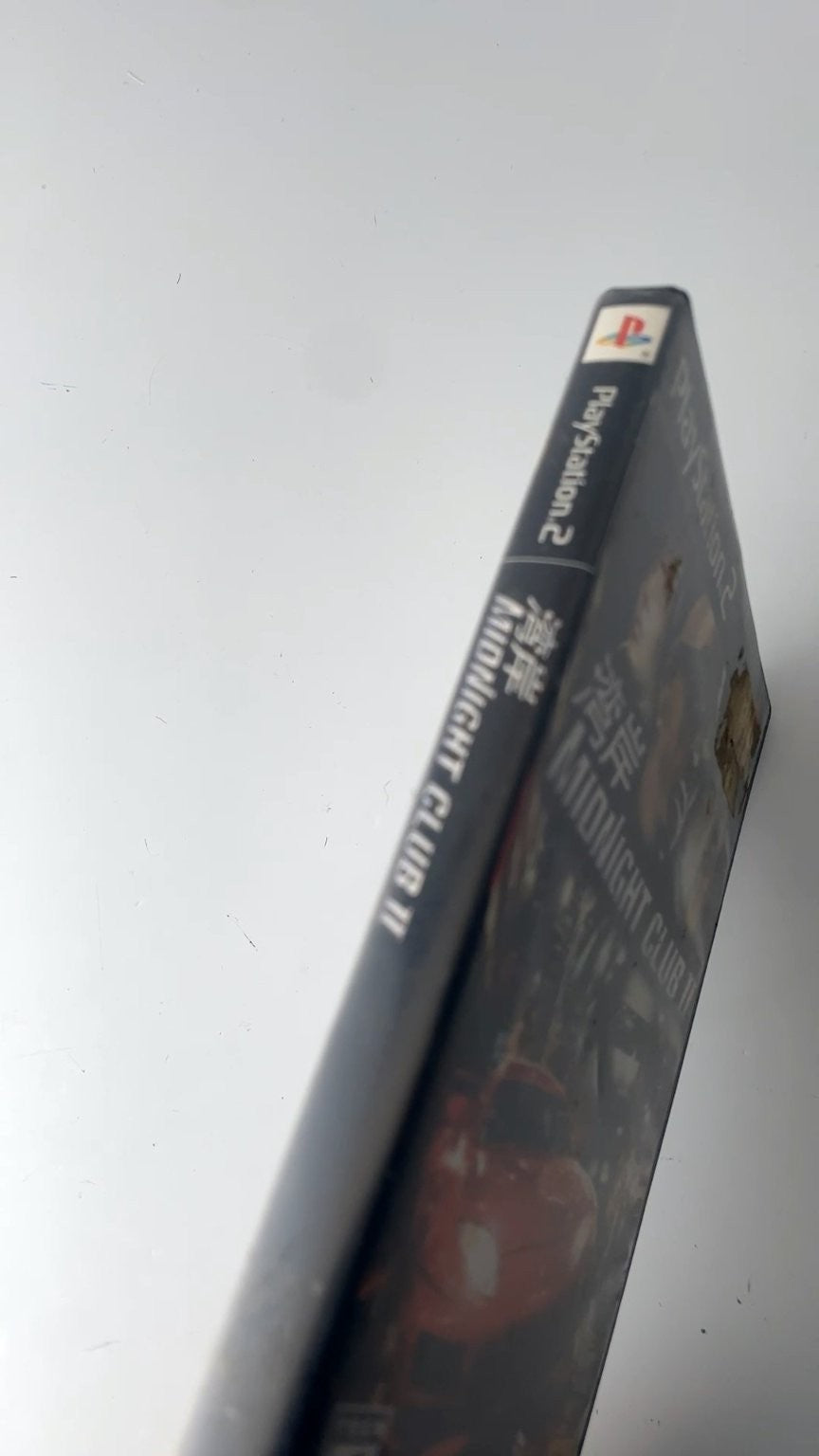 Midnight Club II PlayStation 2 Video Game Multiplayer Racing NO MANUAL