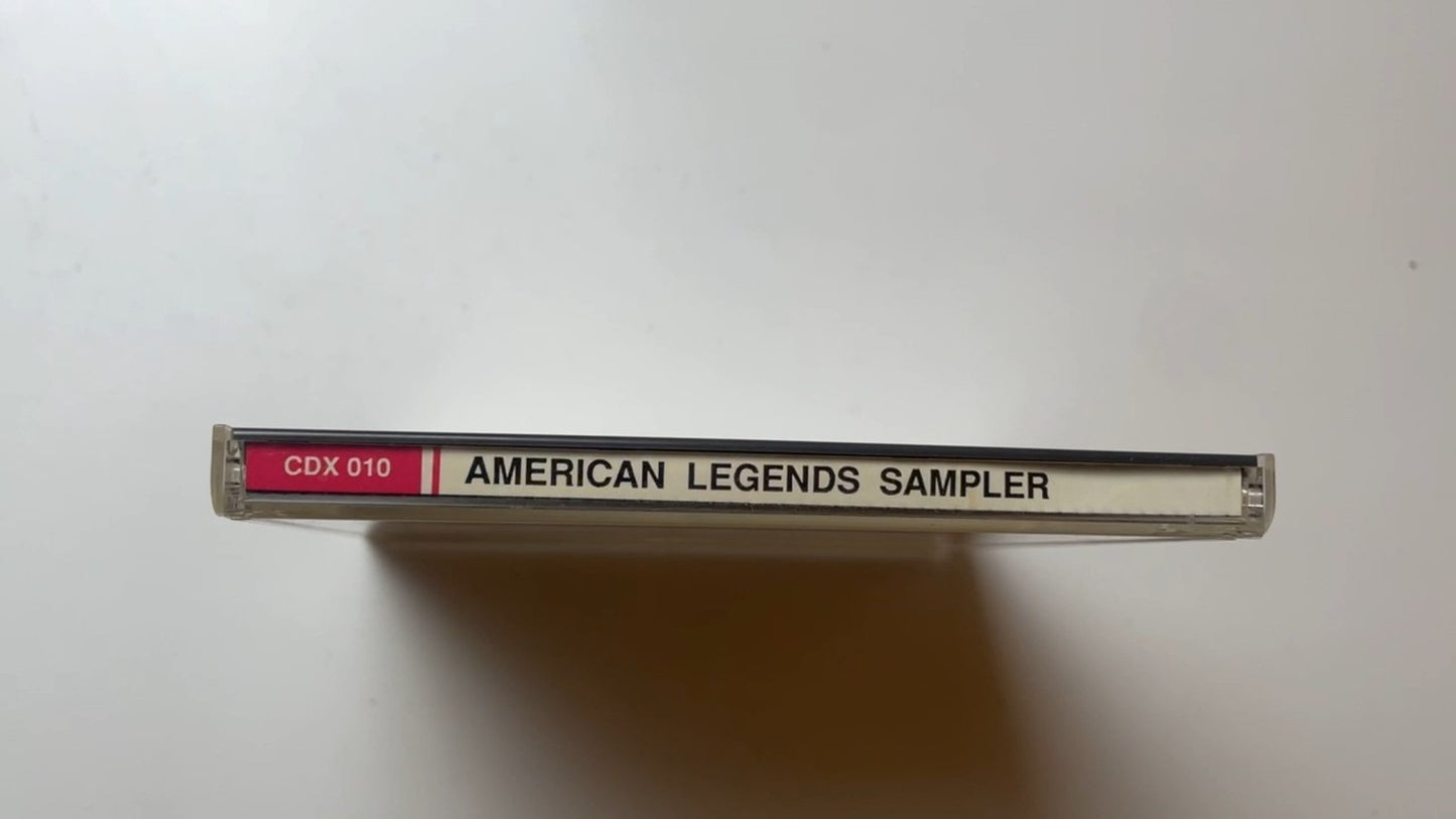 American Legends Sampler CD 1989 Jazz Vocal Pro Arte Digital
