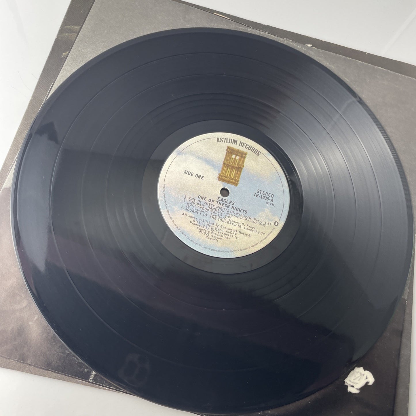 EAGLES ~ One Of These Nights 7E- 1039 USA Vinyl LP Embossed Sleeve 1975
