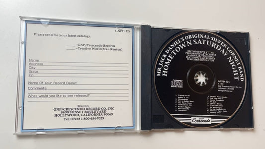 Mr. Jack Daniel's Original Silver Cornet Band - Hometown Saturday Night CD 1993