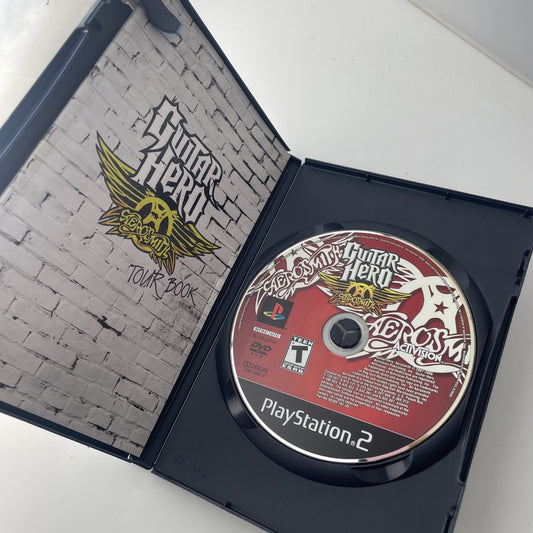 Guitar Hero Aerosmith PlayStation 2 PS2 Complete Tested