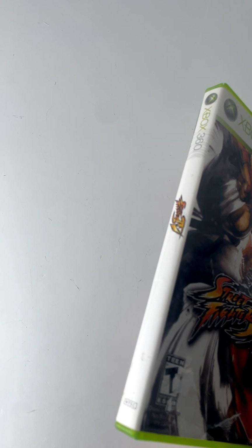 Street Fighter IV Standard Edition Xbox 360 Video Game Multiplayer