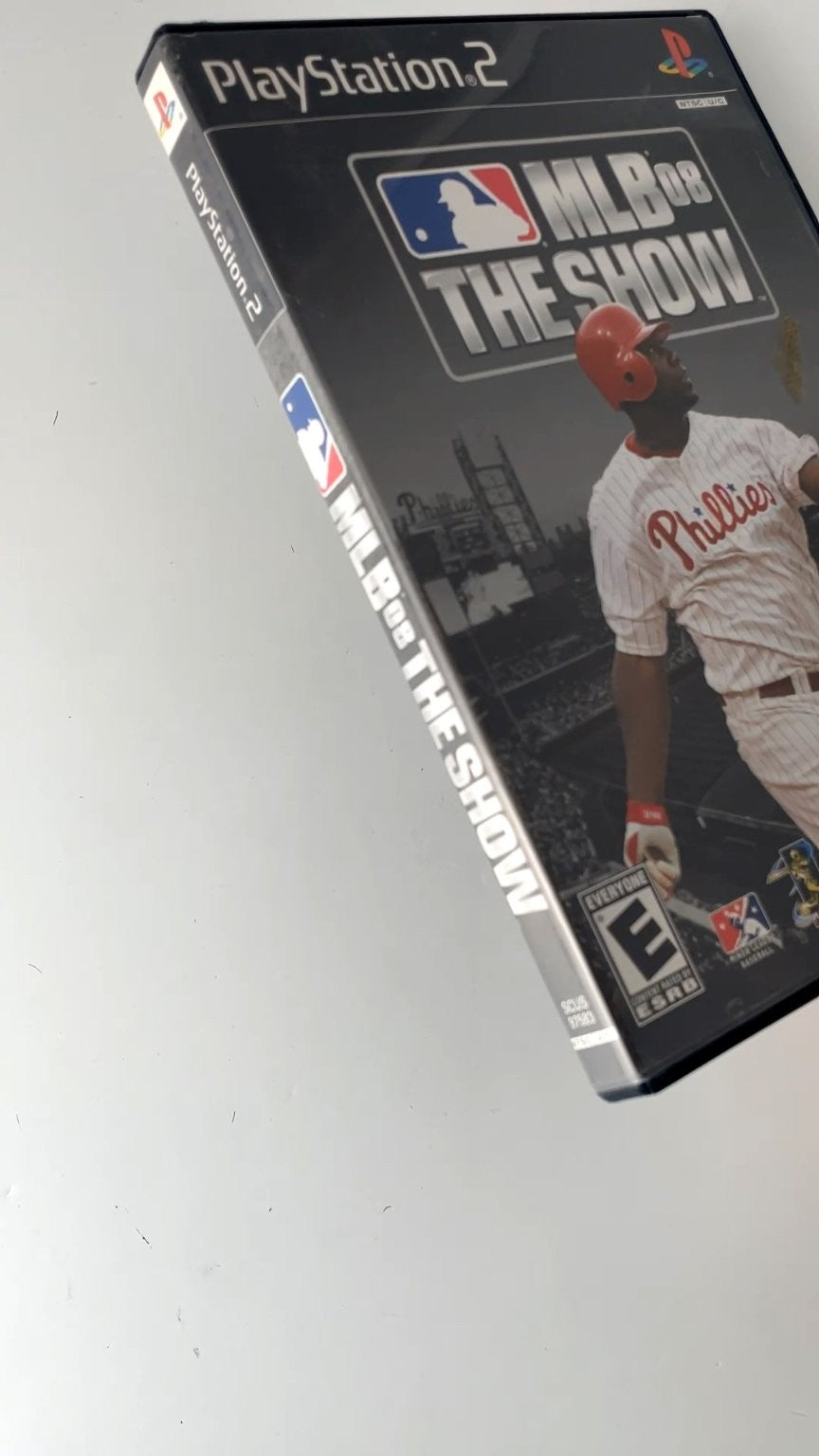 MLB 08 The Show PlayStation 2 Video Game Baseball Multiplayer CIB TESTED