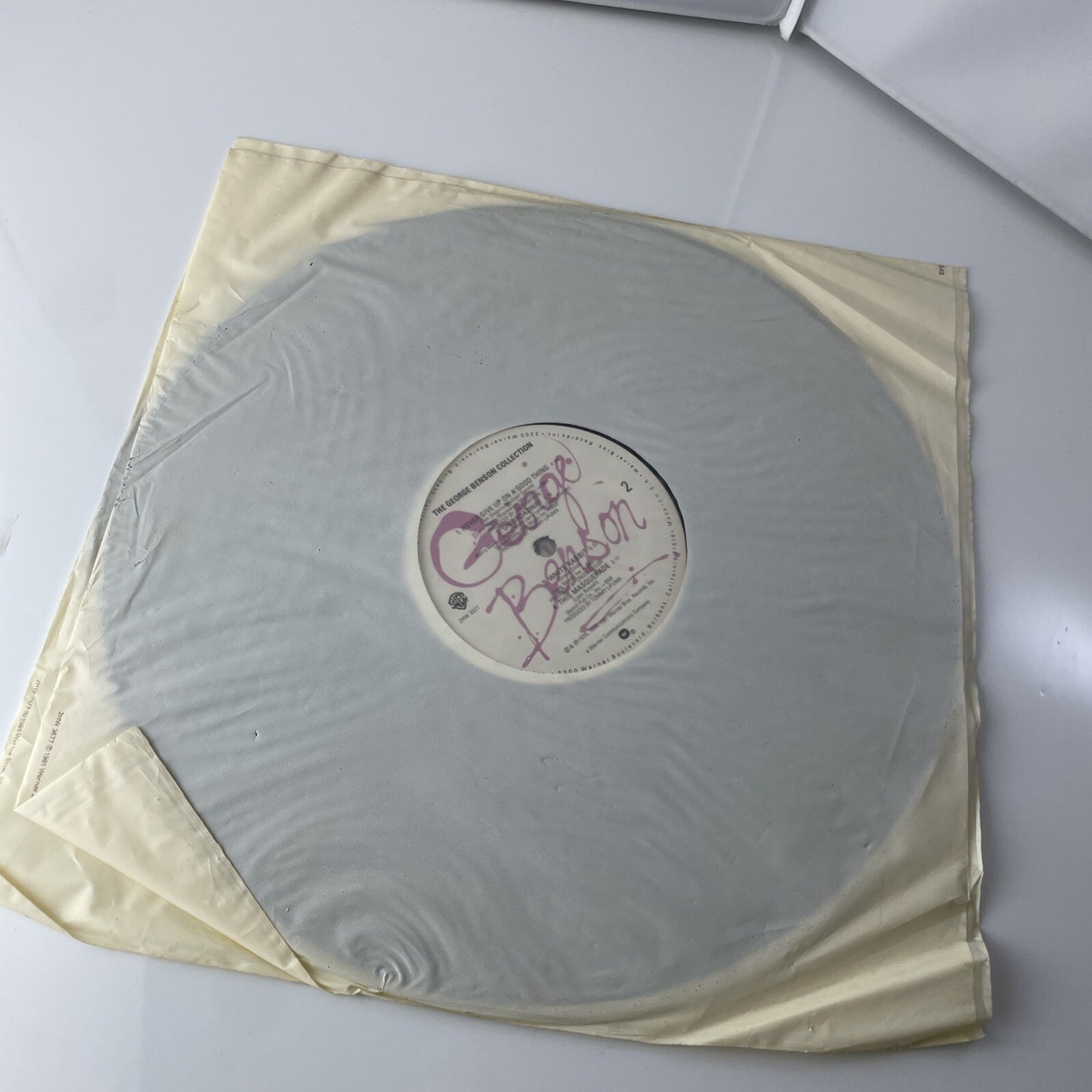 PROMO The George Benson Collection 2x LP Greatest Hits Embossed VG Rare