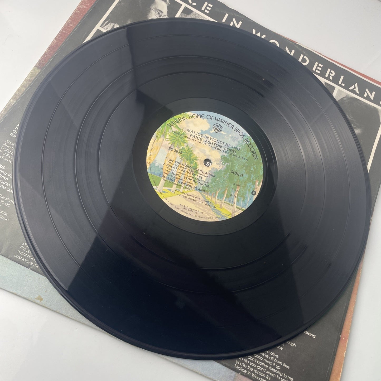 Paice, Ashton, Lord- Malice in Wonderland-1977 US Vinyl