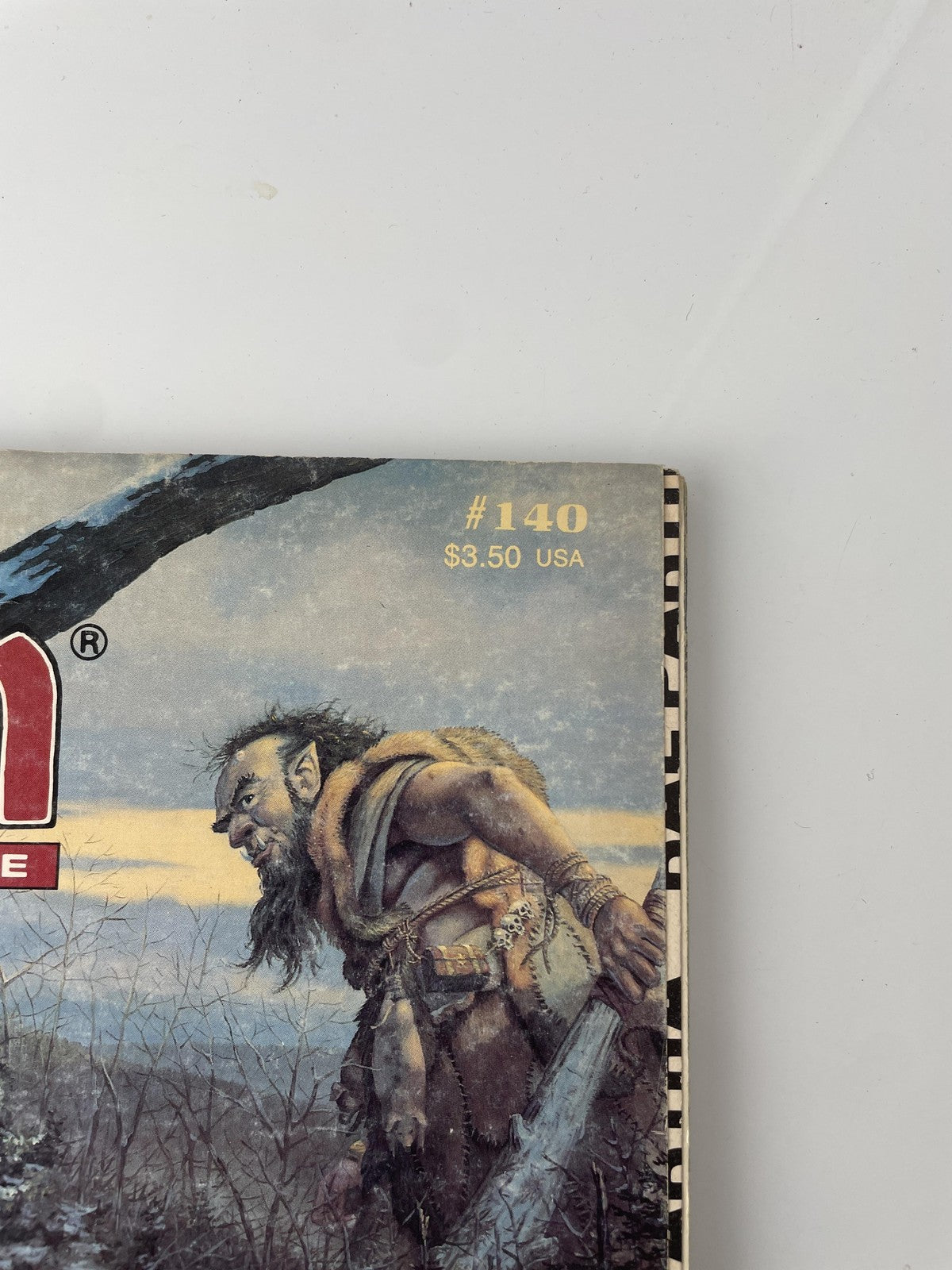 Vintage Dragon Magazine #140 Dec 1988 TSR D&D Elmore Cover Forgotten Realms