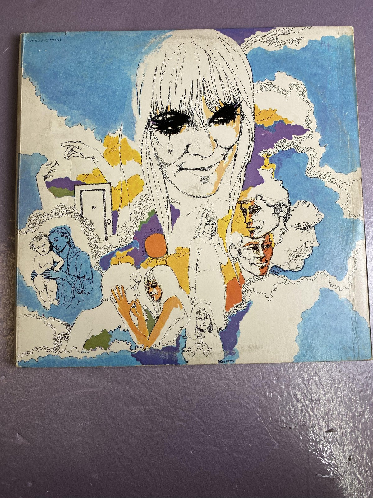 Vintage Melanie The Four Sides Of Melanie 2xLP Vinyl 1972 Buddah Folk Pop