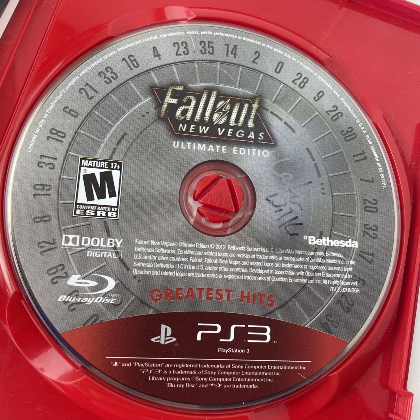 Sony PlayStation 3 PS3 CIB COMPLETE TESTED Fallout New Vegas Ultimate Edition GH