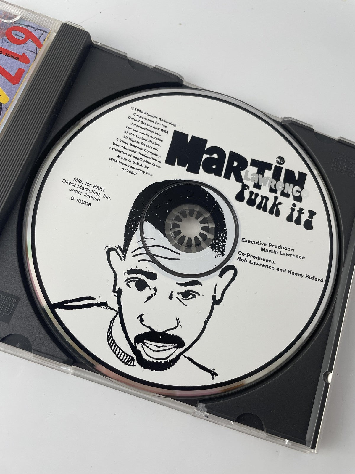 Martin Lawrence CD Funk It! EastWest Records 61749-2 Parental Advisory Comedy