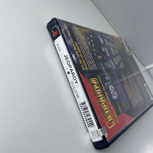 Jeopardy! PS2 PlayStation 2 CIB With Top Seal Sticker. No Wrap See Pics