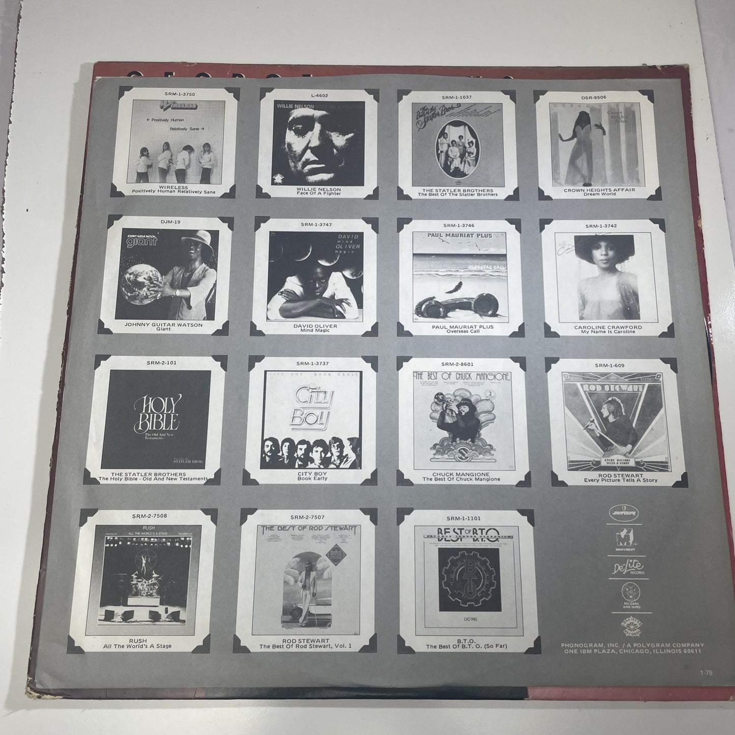 1980 George Burns I Wish I Was Eighteen Again LP Album Vinyl Record