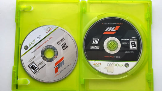 Forza Motorsport 3 Xbox 360 Video Game 2CD Multiplayer Racing GAMESTOP REPL CASE