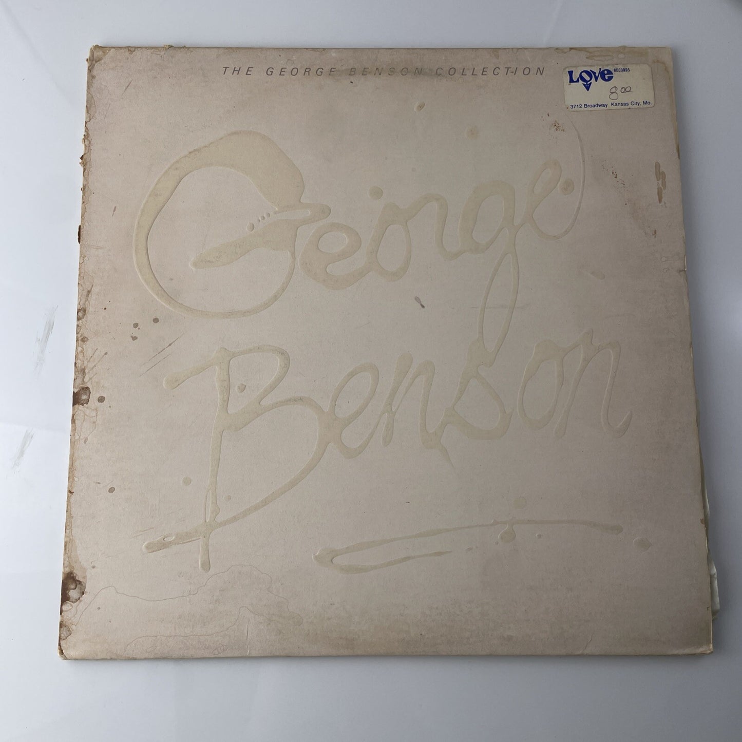 PROMO The George Benson Collection 2x LP Greatest Hits Embossed VG Rare