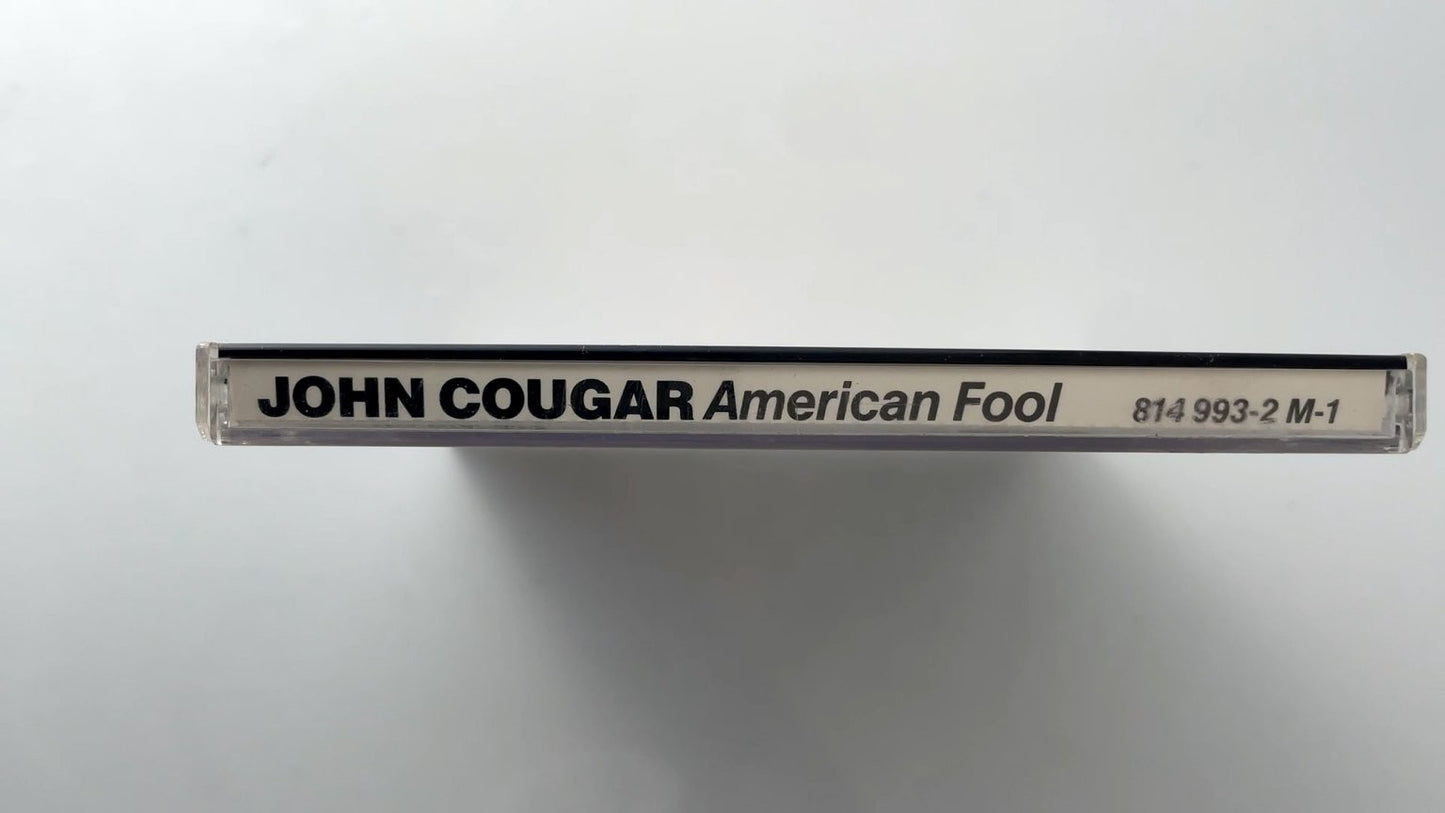John Cougar - American Fool CD 1982 Riva Rock Pop Hits Label