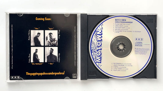 Boyz II Men - Cooleyhighharmony CD 1991 Motown R&B Soul
