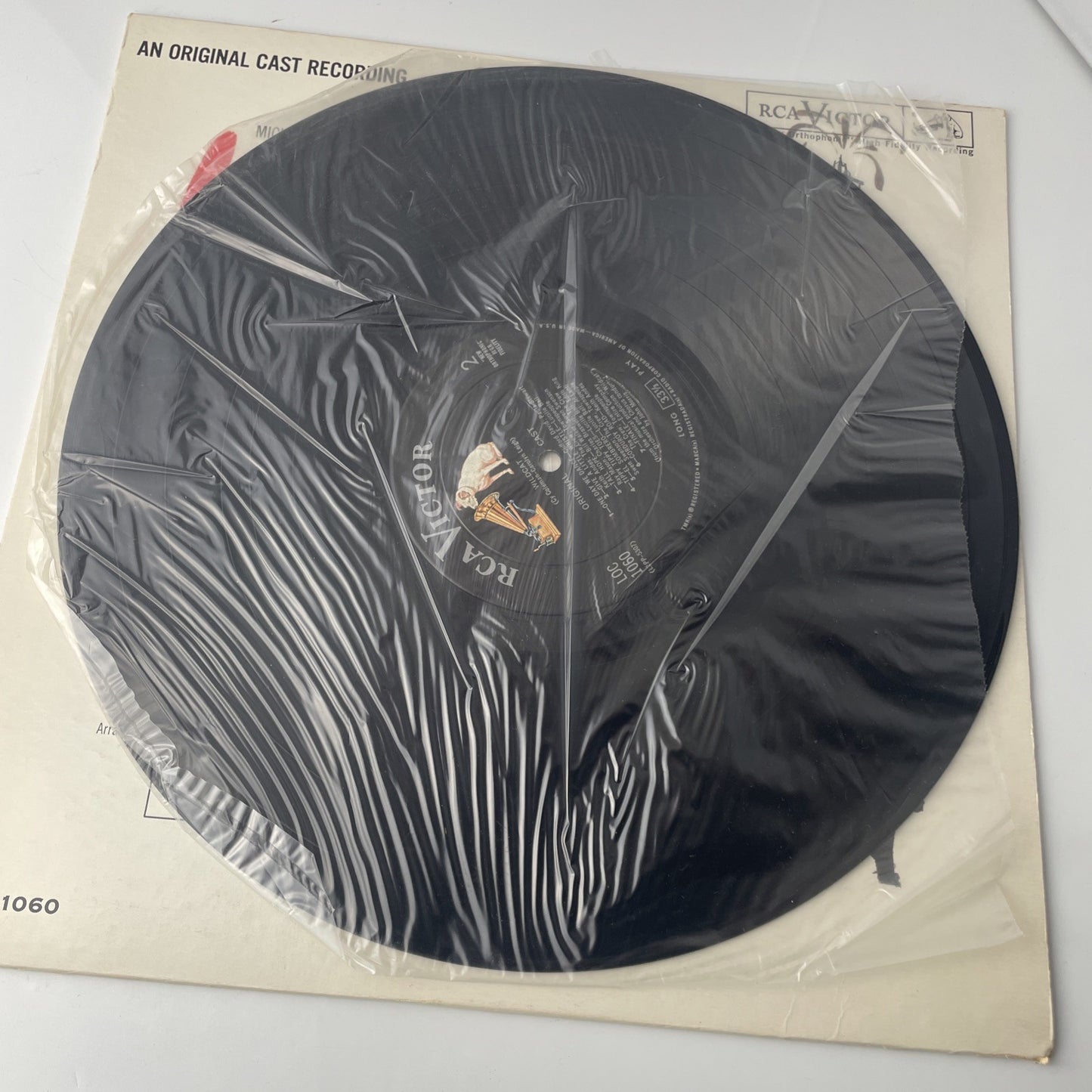 Wildcat Original Broadway Musical Cast Lucille Ball 1961 Vinyl Record LSO-1060