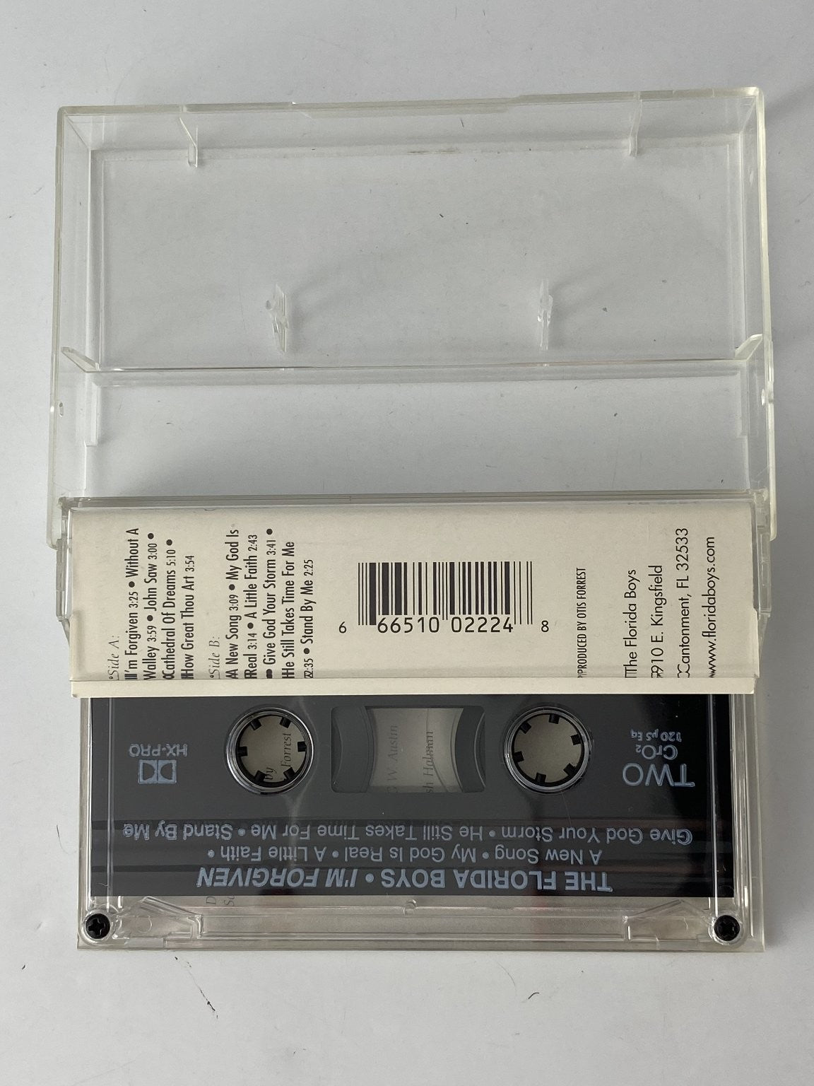 The Florida Boys I'm Forgiven Cassette 1996 Florida Boys Music Gospel