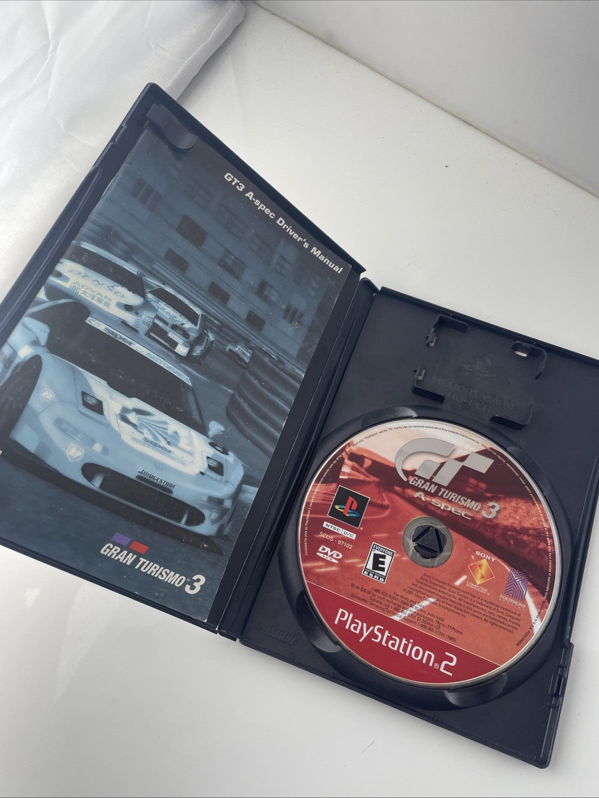 Gran Turismo 3 A-Spec (Sony PlayStation 2, 2001) Complete With Manual & Tested