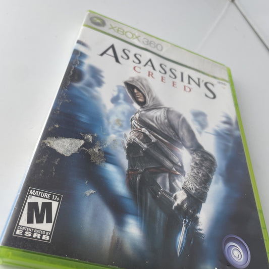 Assassin's Creed (Microsoft Xbox 360, 2007) Very Good Disc Cib