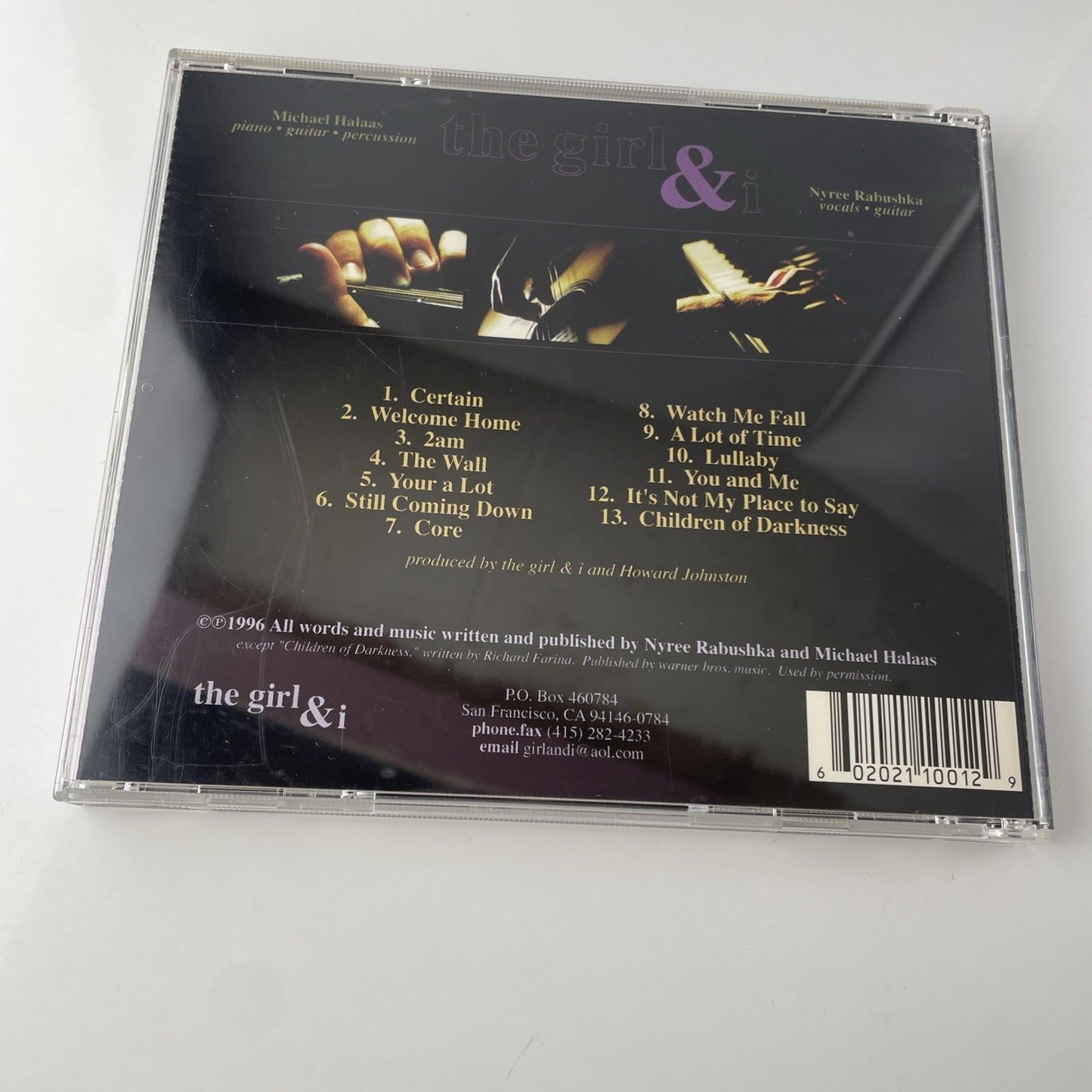 Heat Chemistry Gravity by The Girl & I (CD, 1996) Rare 90s Music Cd