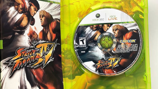 Street Fighter IV Xbox 360 Video Game Multiplayer Fighting Classic CIB