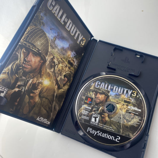 Call of Duty 3 - Sony PlayStation 2 - CIB Complete with Manual