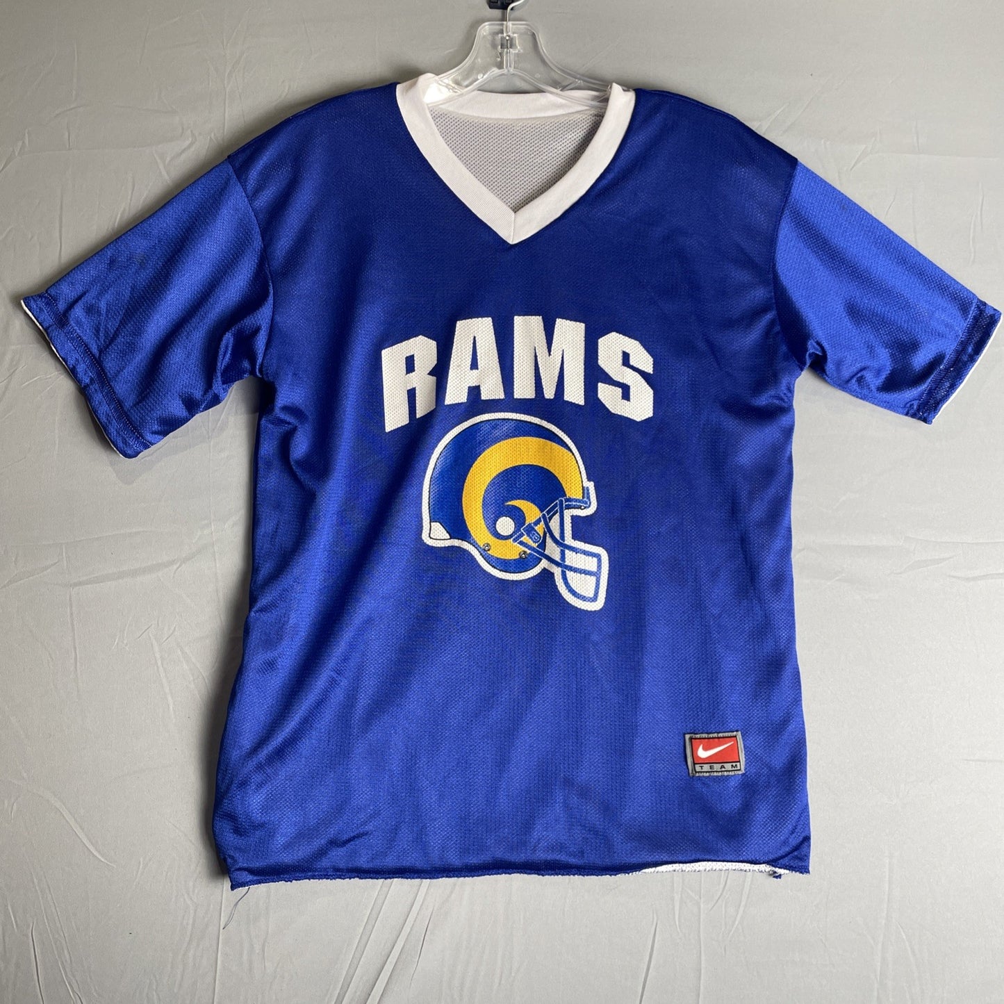 VTG St Louis Rams Nike NFL Flag Football Reversible Jersey Size M