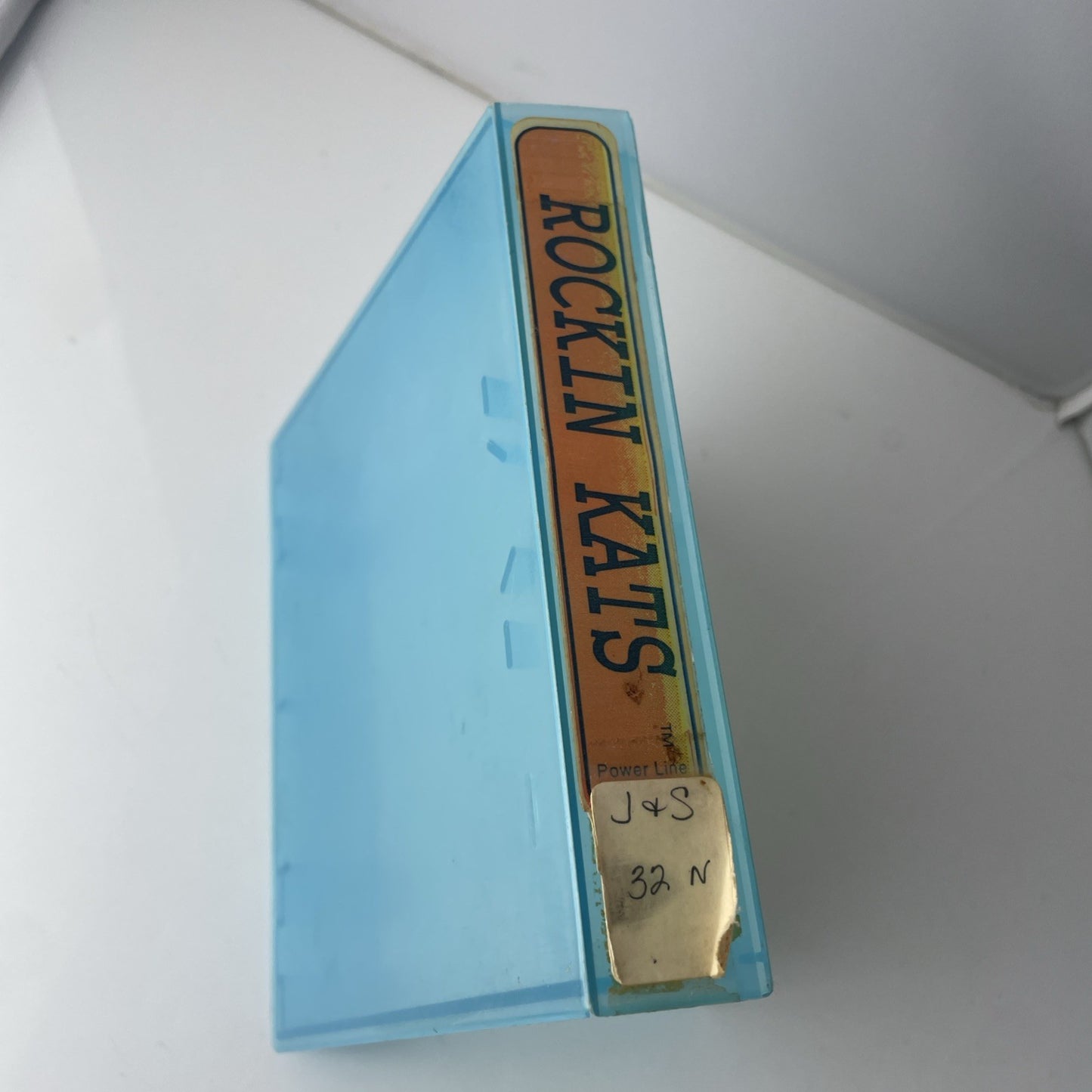 Rockin' Kats NES CART ONLY W/ Rental Case - rare Atlus nintendo TESTED WORKING