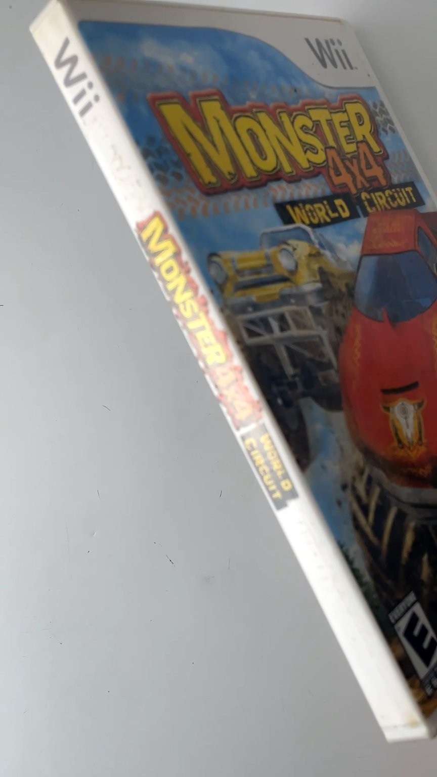 Monster 4x4 World Circuit Wii Video Game Multiplayer Off-Road Racing