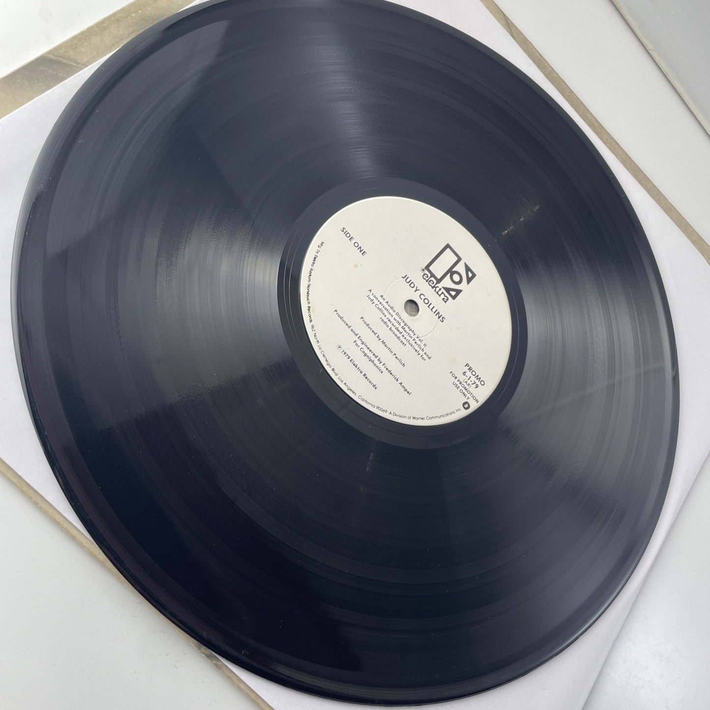 RADIO SHOW: JUDY COLLINS AN AUDIO DISCOGRAPHY 1979 CONVERSATION s/MARTIN PERLICH
