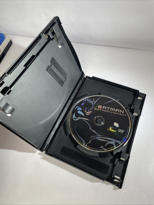 Batman - Gotham Knight (DVD, 2008, Standard Edition) Blockbuster Case! Rare