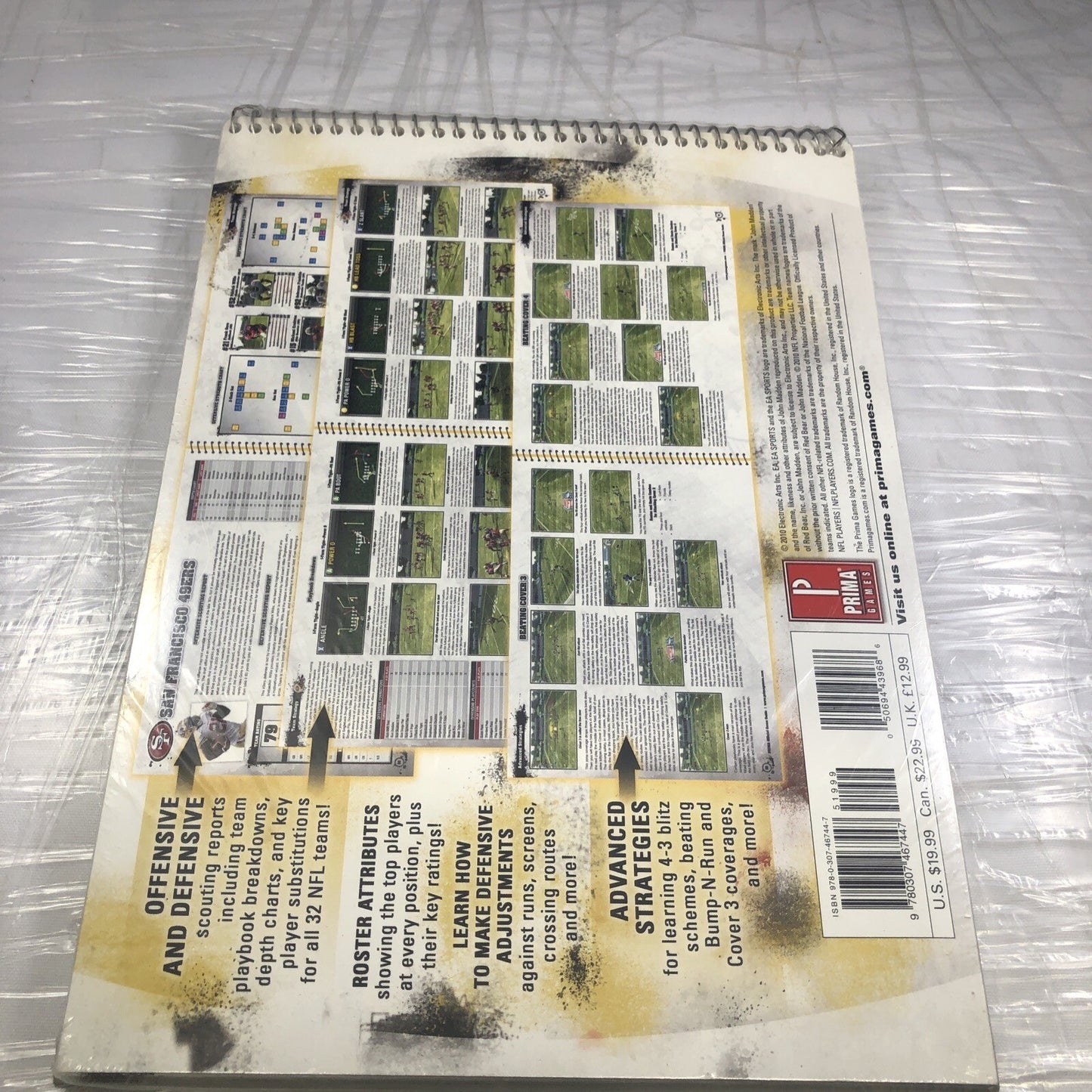 Prima EA Sports Madden NFL 11 Strategy Game Guide Sealed In Plastic