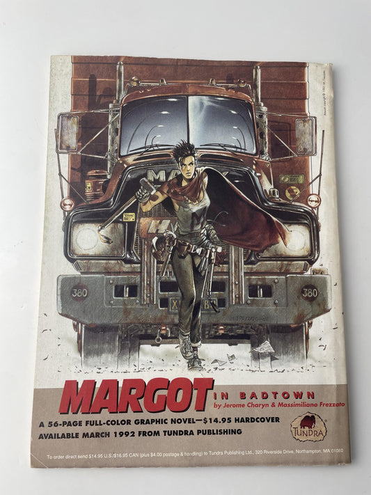 Vintage Heavy Metal Magazine March 1992 Sci-Fi Fantasy Comic Peter Kuper