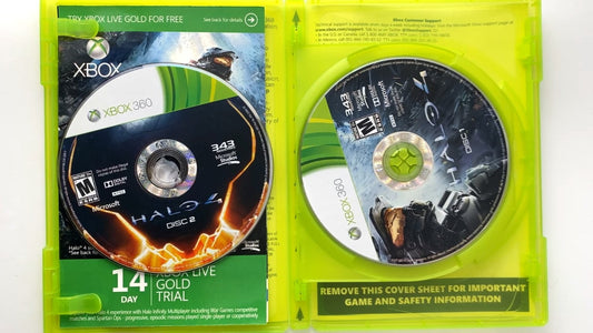Halo 4 Xbox 360 Video Game Multiplayer 2-Disc Set