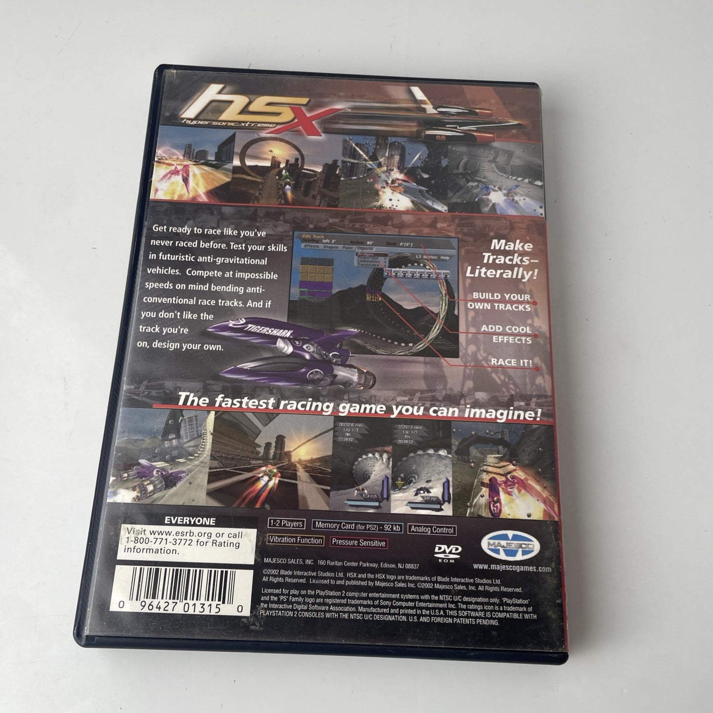 HSX Hypersonic.Xtreme PS2 PlayStation 2 - Complete CIB