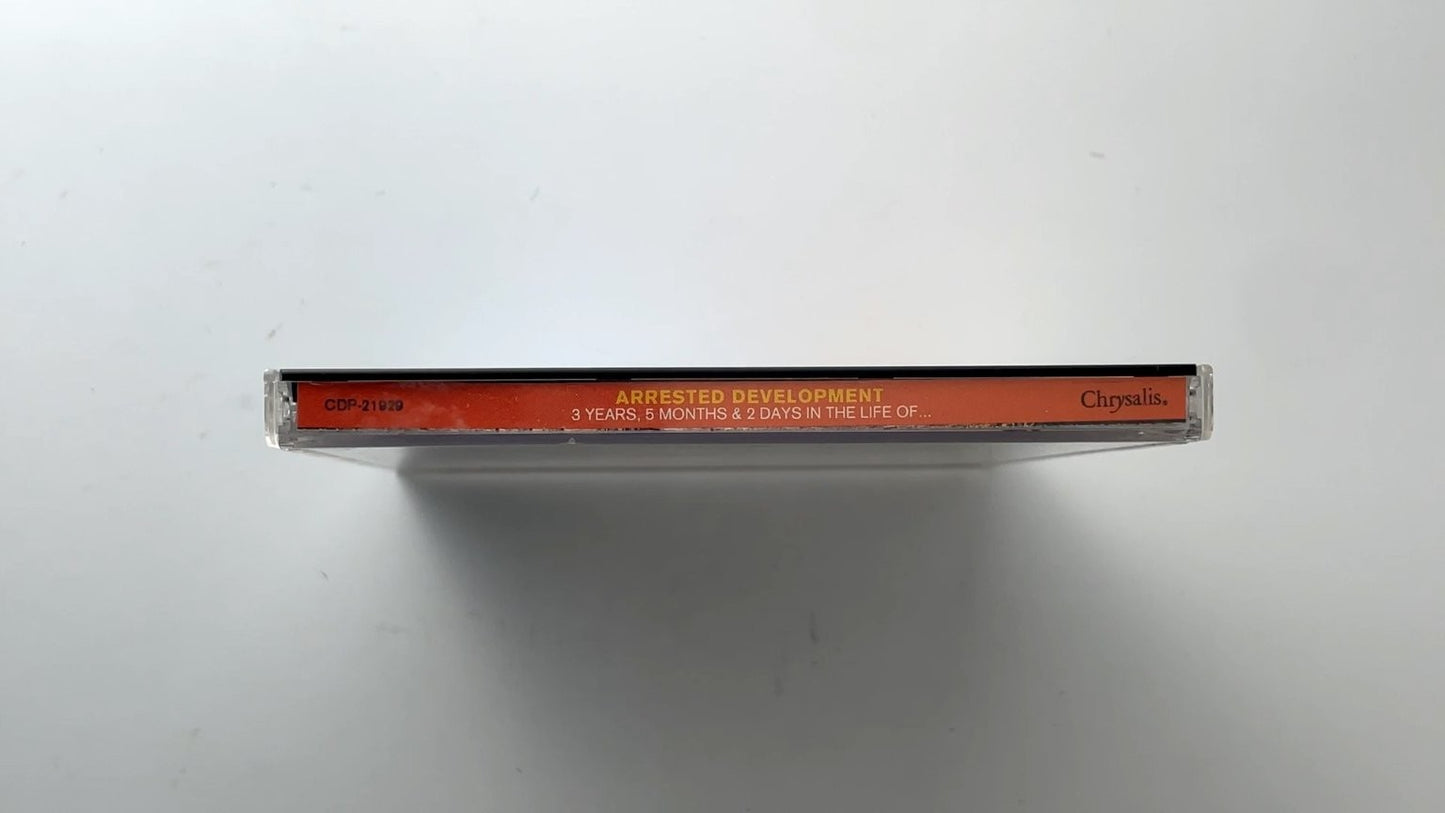 Arrested Development - 3 Years, 5 Months & 2 Days CD 1992 Hip Hop Chrysalis