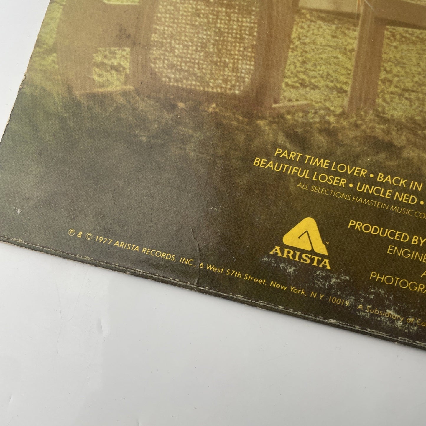 POINT BLANK Second Season ARISTA LP VG+ promo d White Label Vinyl Record