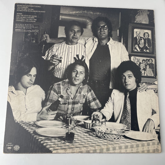 Billy Joel The Stranger 1977 LP Vinyl JC 34987 Columbia VG Record See Pics