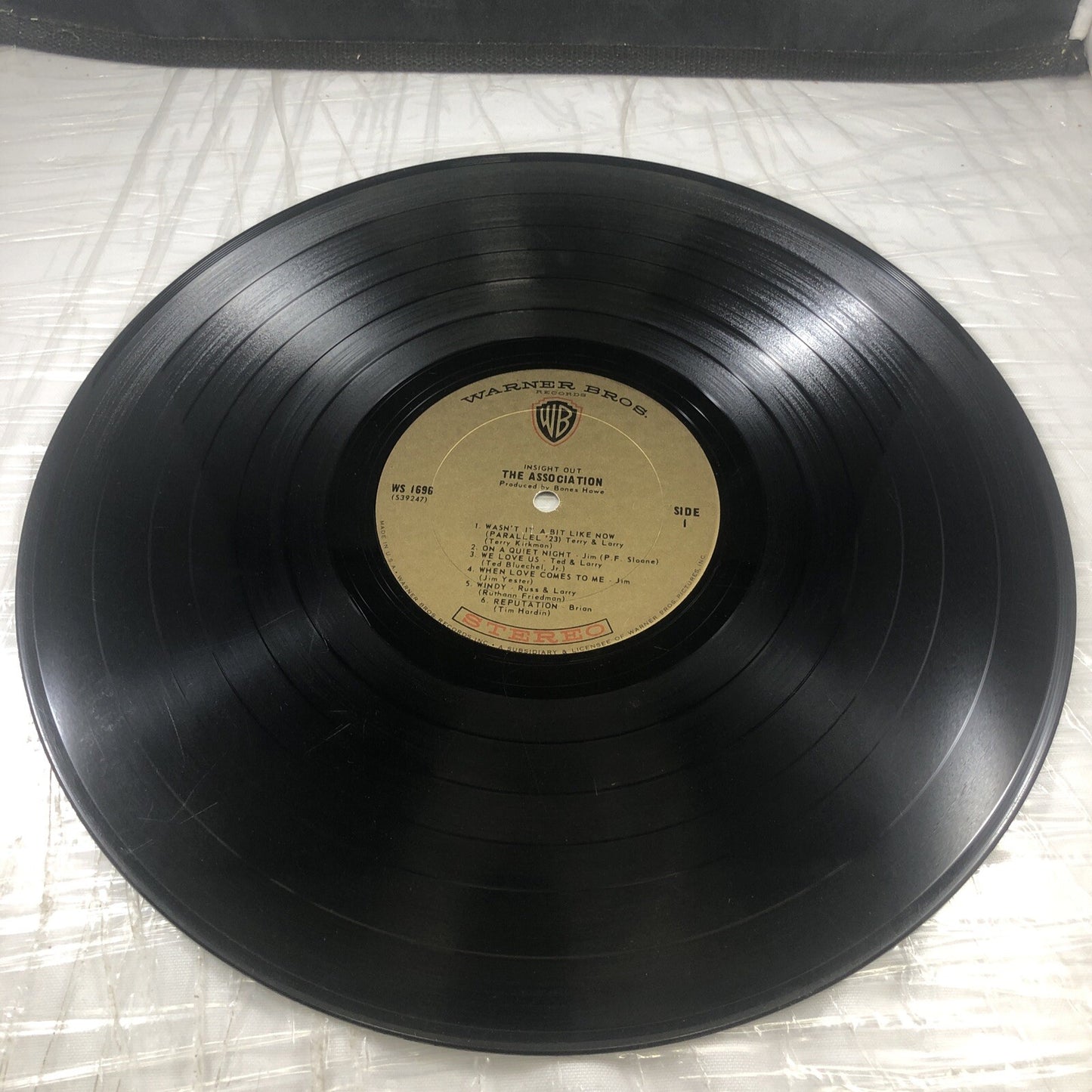 The Association Insight Out Warner Bros WS1696 Stereo 1967 See Pics