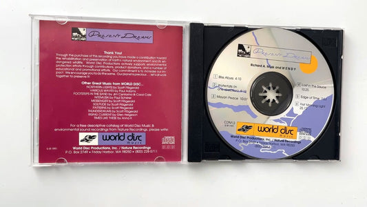 Richard A. Musk & Wendy - Present Dreams CD 1991 New Age World Disc