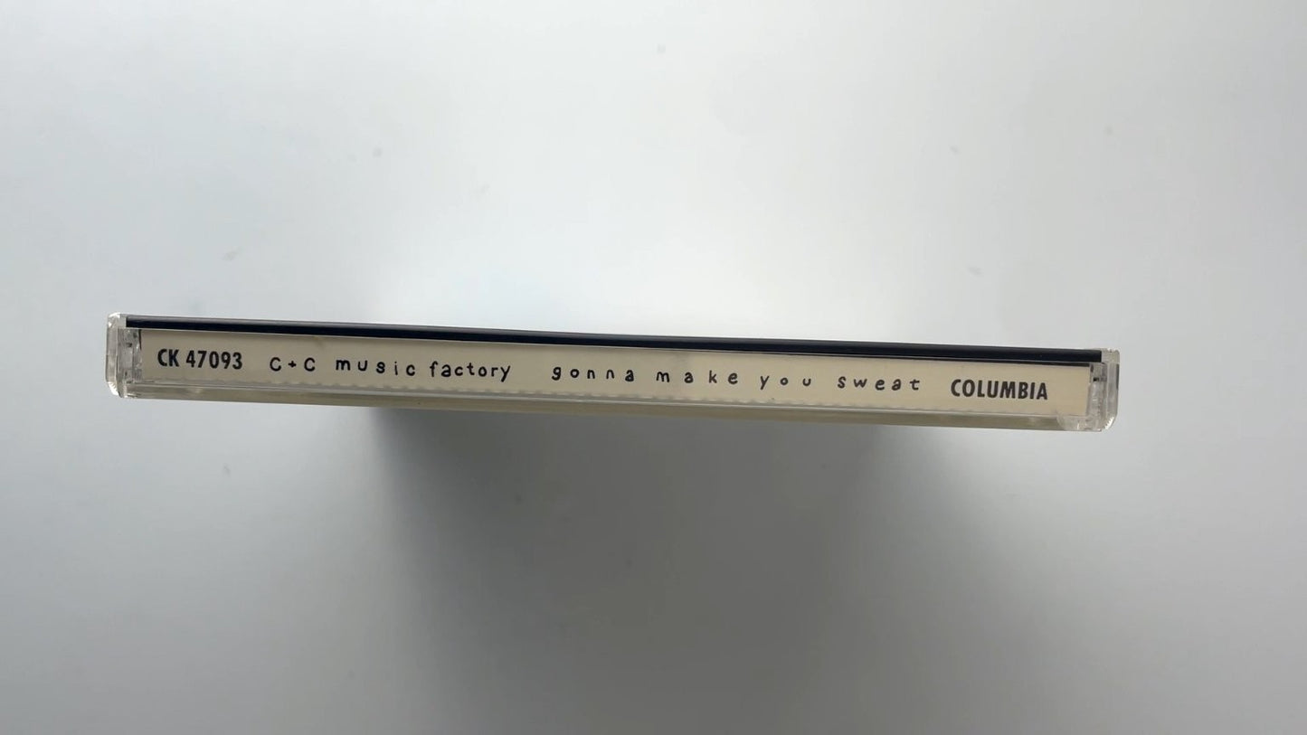 C+C Music Factory Gonna Make You Sweat CD Jewel Case 1990 Columbia