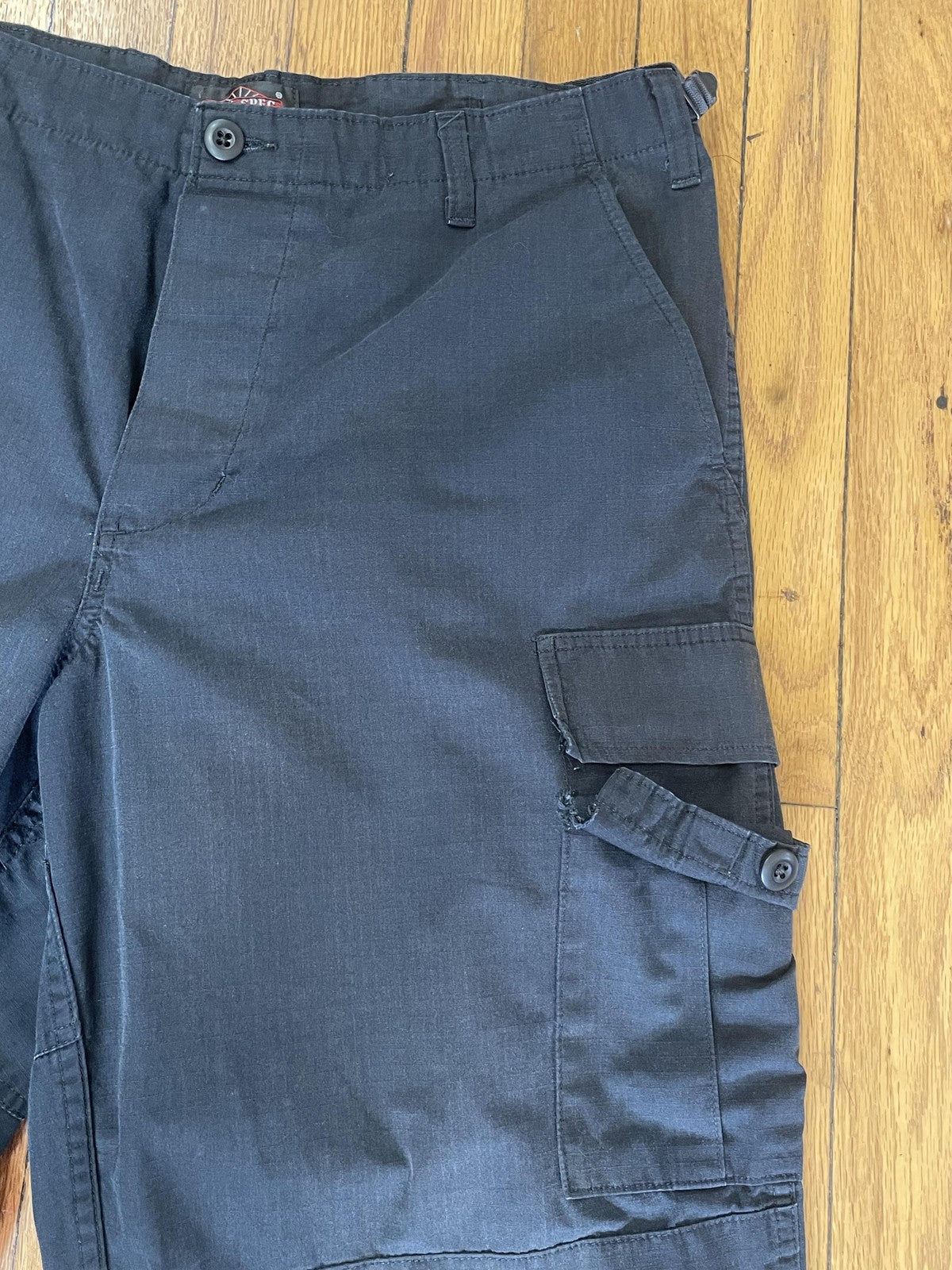 Tru-Spec Cargo Pants Mens Large Regular Tactical Ripstop Drawstring Outdoor
