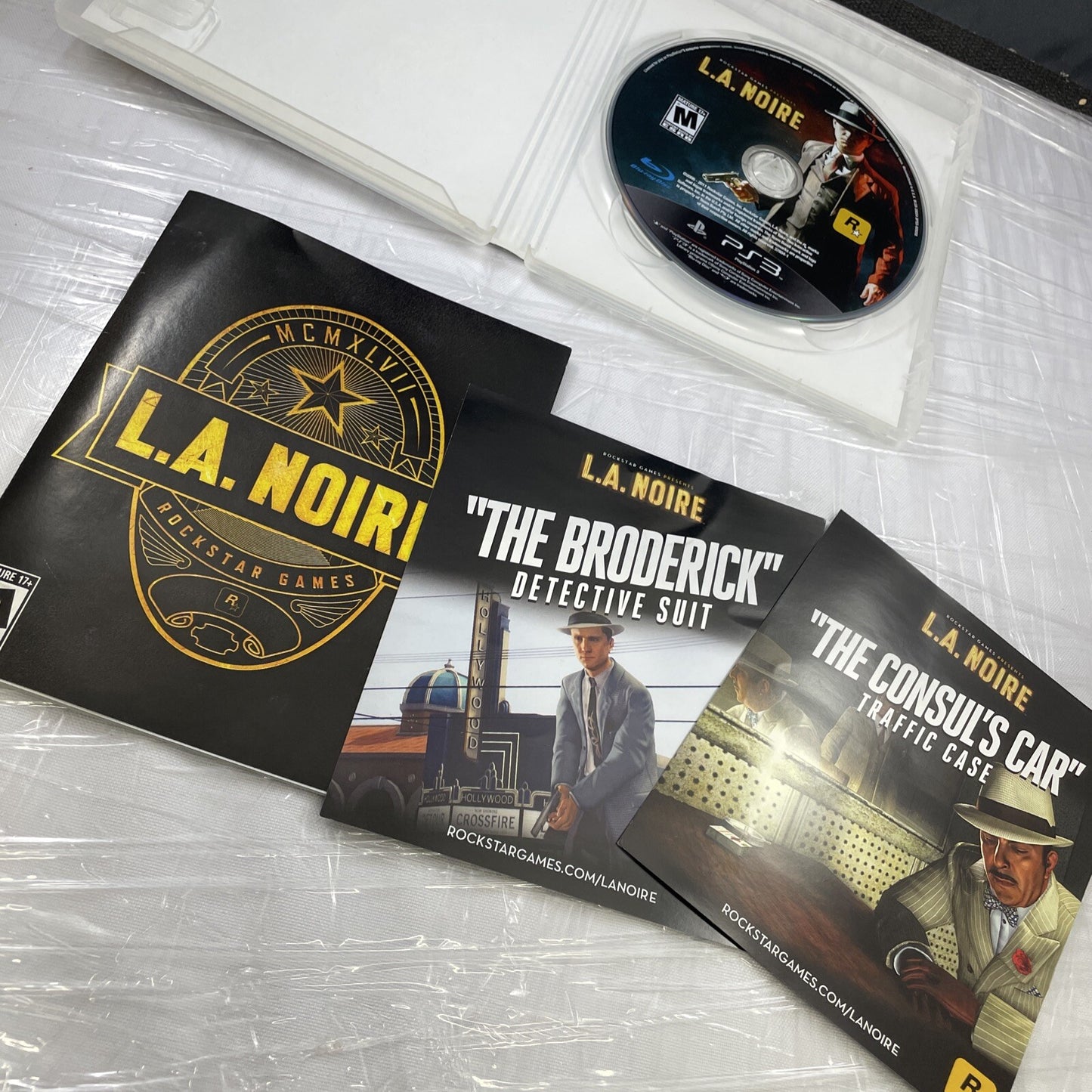 L.A. Noire (PlayStation 3/PS3), Complete with Manual, Inserts See Pics!