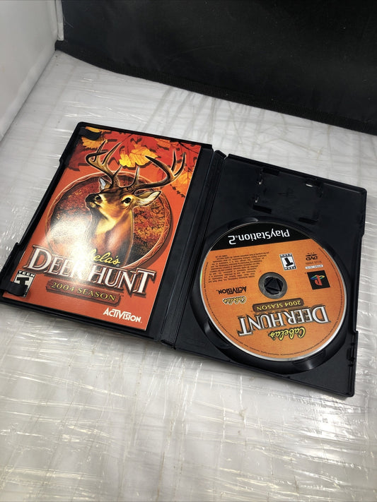 Cabelas Deer Hunt 2004 Season Opener PS2 PlayStation2, Complete W/ Case & Manual