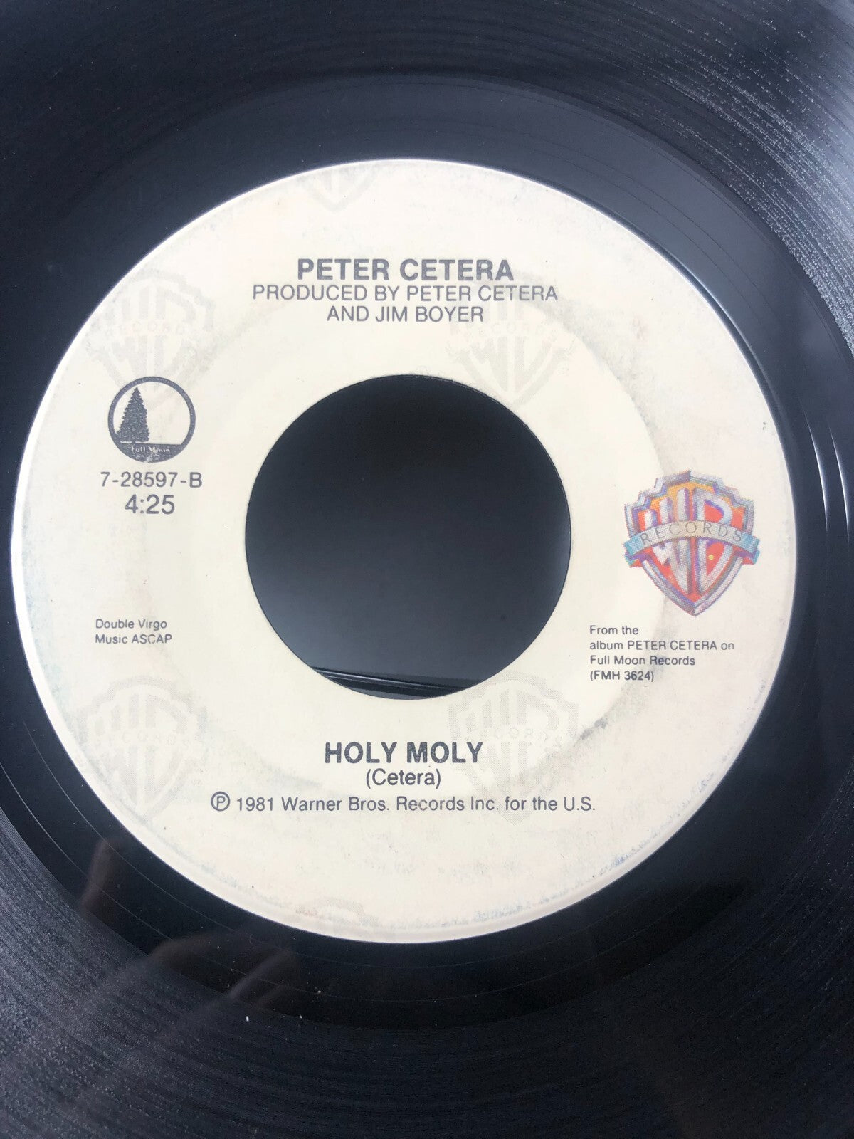 45 RECORD 7"- PETER CETERA & AMY GRANT - THE NEXT TIME I FALL VG+