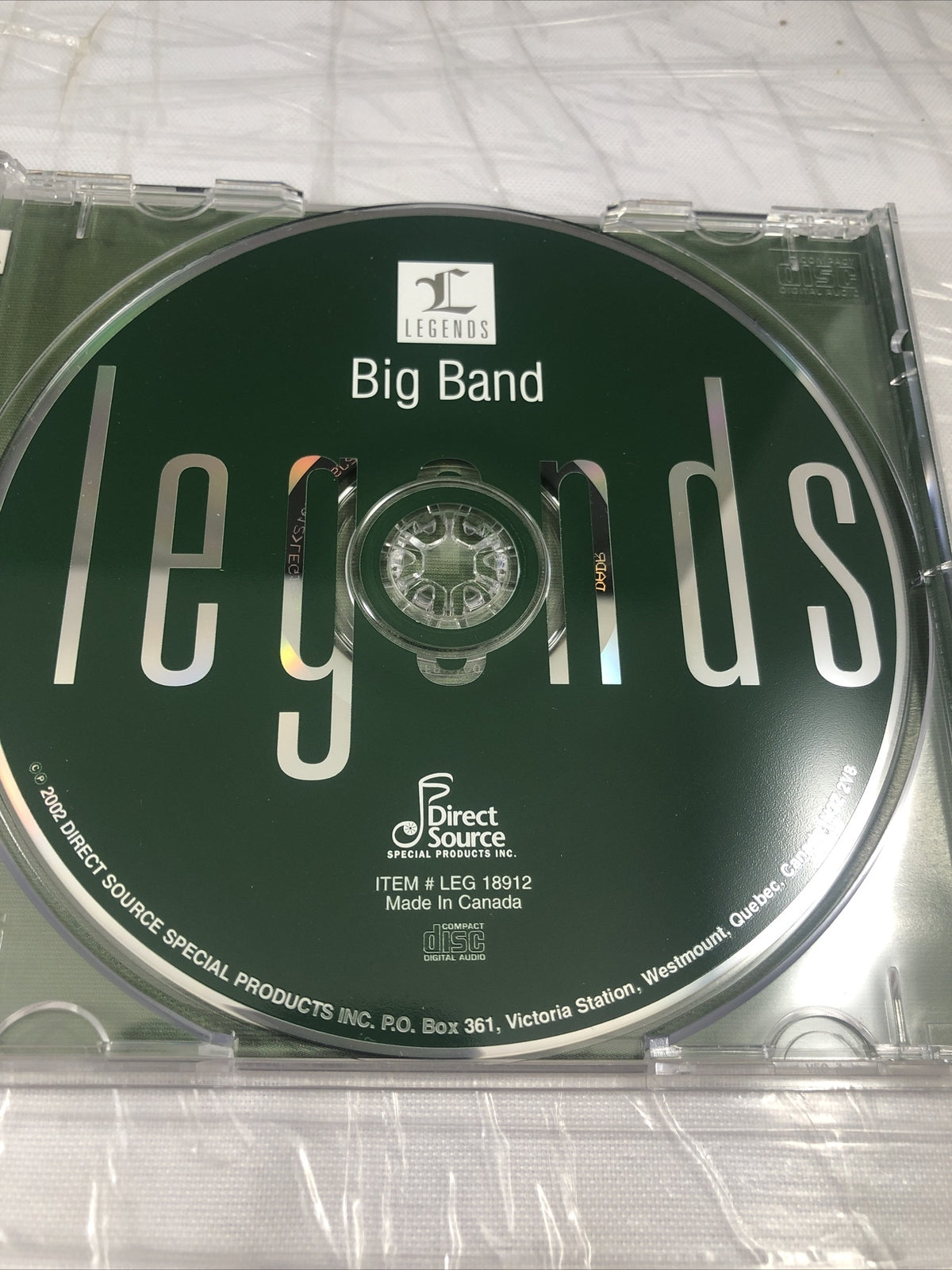 Various – Big Band Legends (CD) Artie Duke Ellington Gene Krupa Vintage CD Music