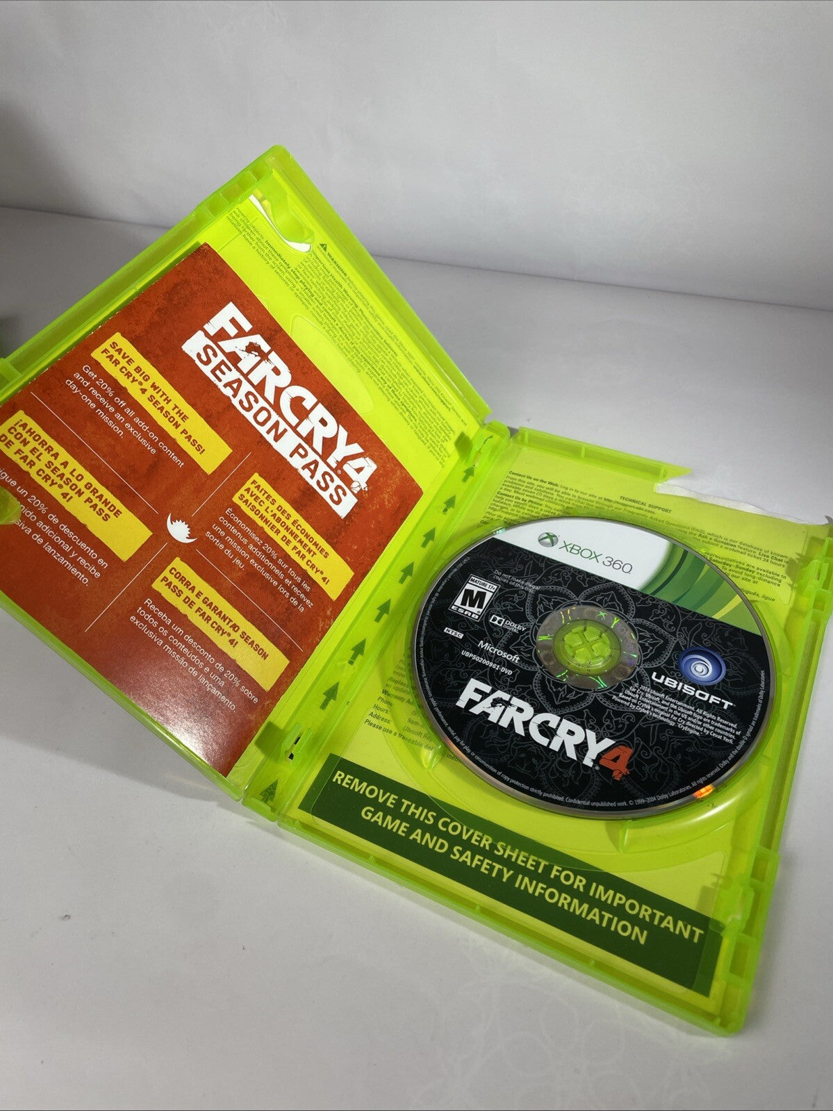 Farcry 3 & 4 Xbox 360 Games Action Shooter Cib VG Discs See Pics