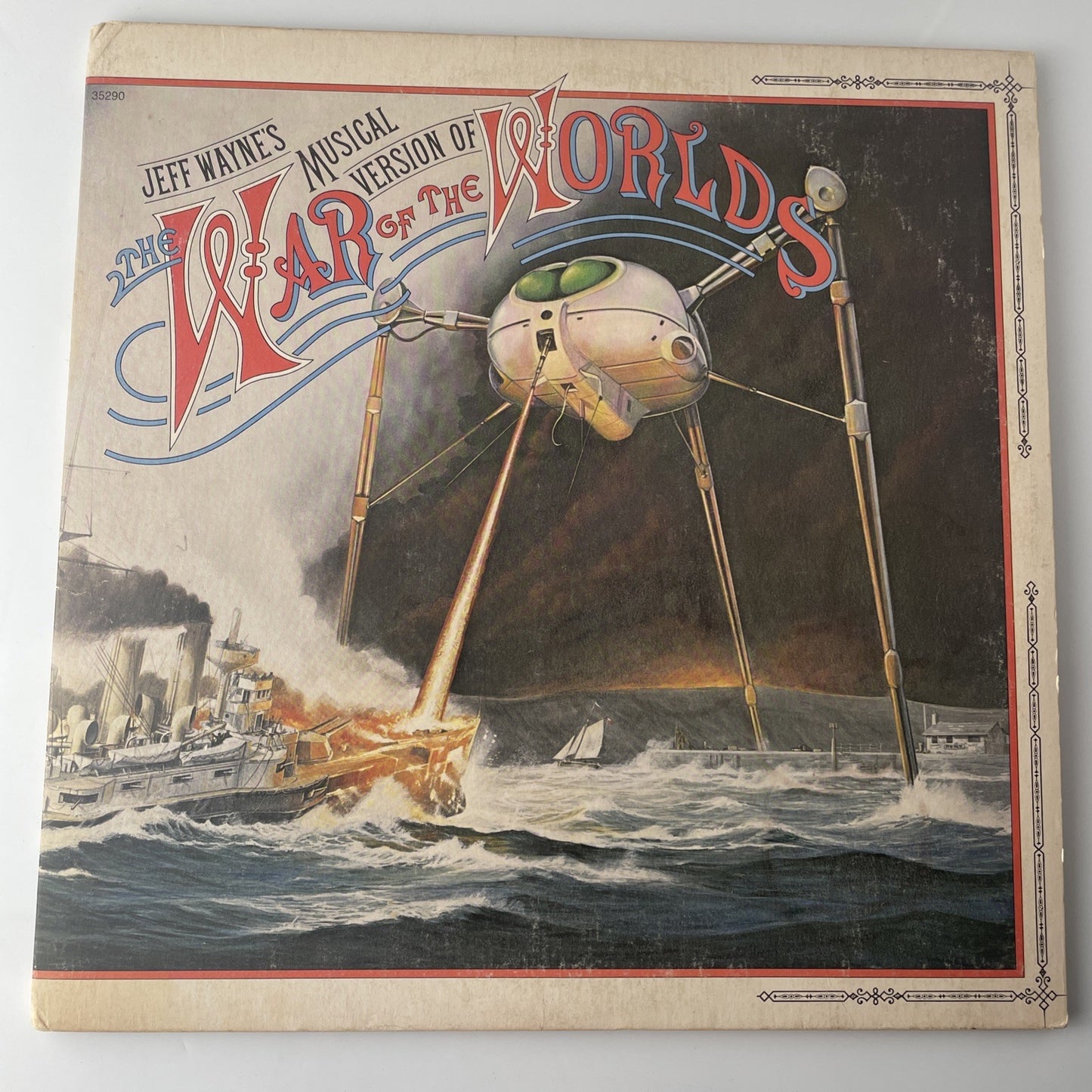 Jeff Wayne's Musical Version "War of the Worlds" Vinyl 2 LP 1978 With Booklet G