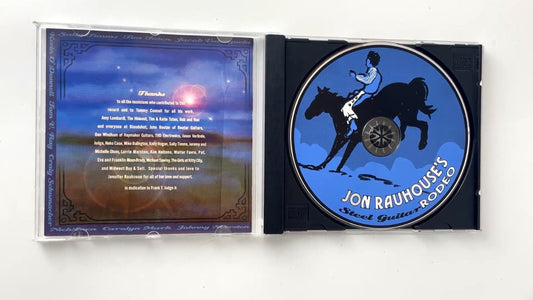 Jon Rauhouse's Steel Guitar Rodeo CD 2003 Featuring Tommy Conell Blues Rock